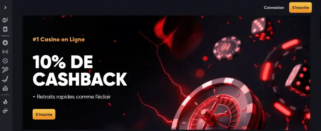 Instant Casino cashback